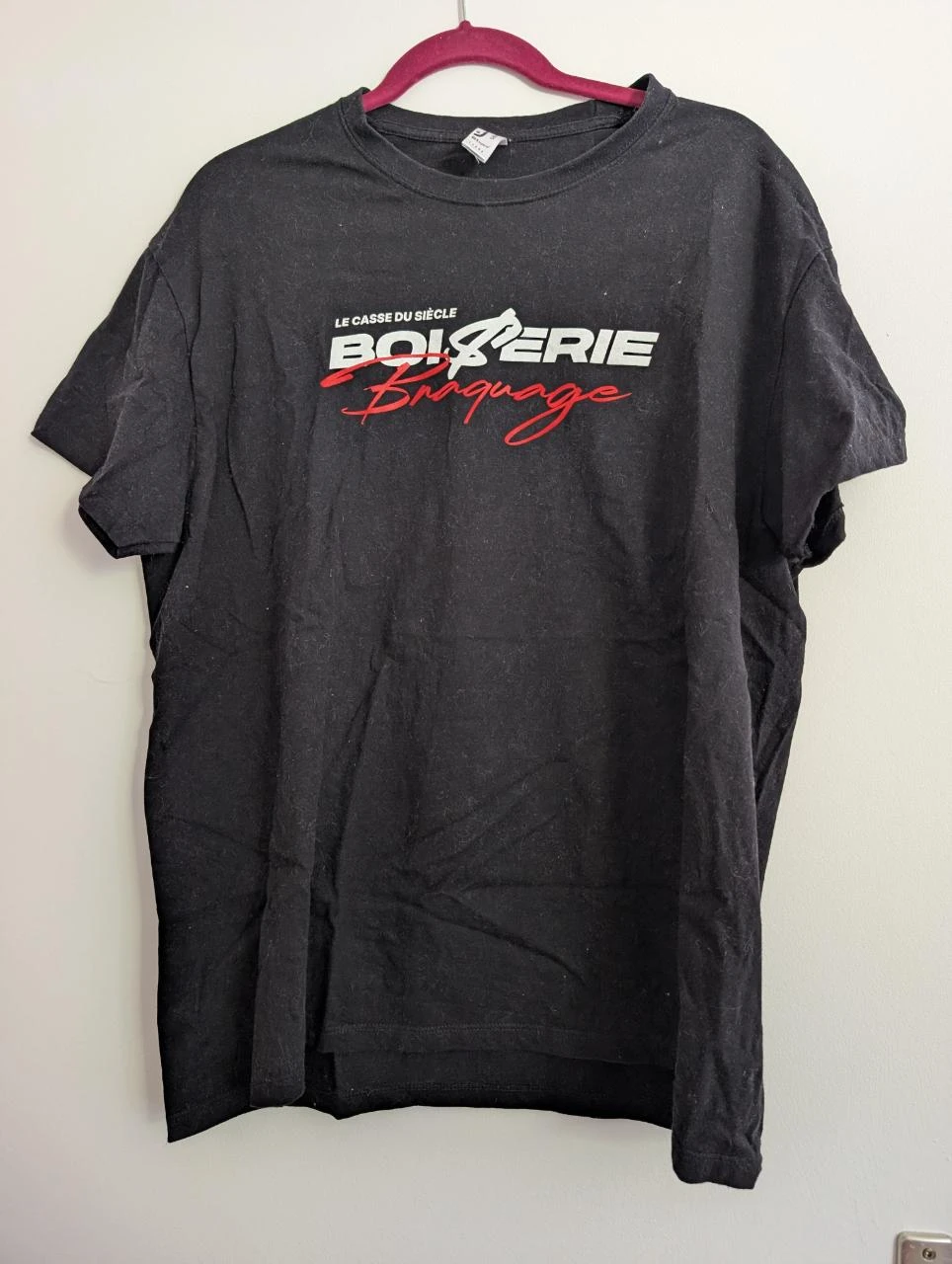 T-shirt noir « Le casse du siècle – Bijouterie Braquage »